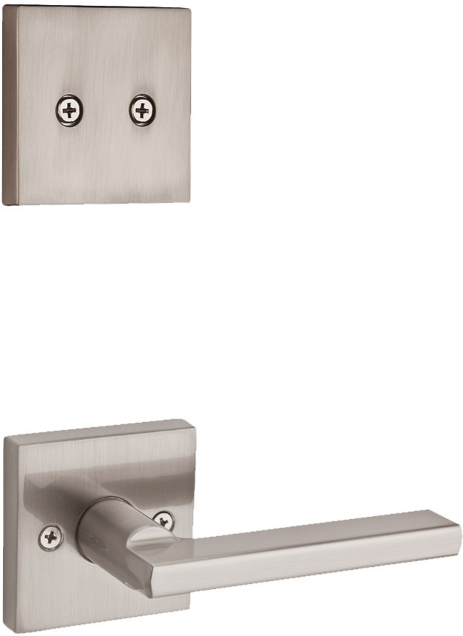 Kwikset Halifax Nickel Non-Turning Dummy Lever Interior Pack 973HFLSQTV1  