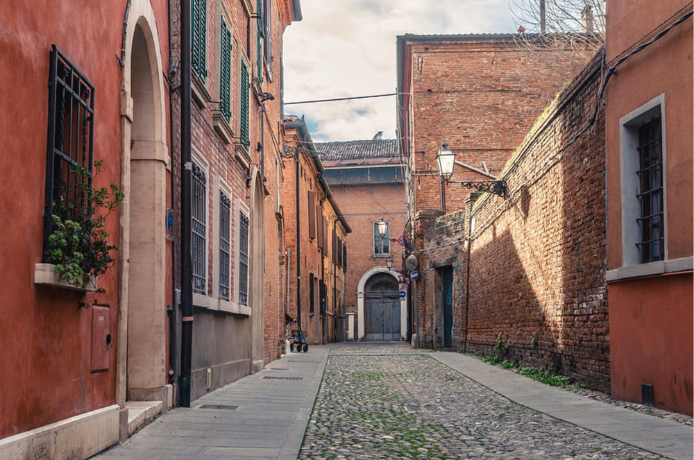Digital photography of Ferrara Italy for print or wallpaper