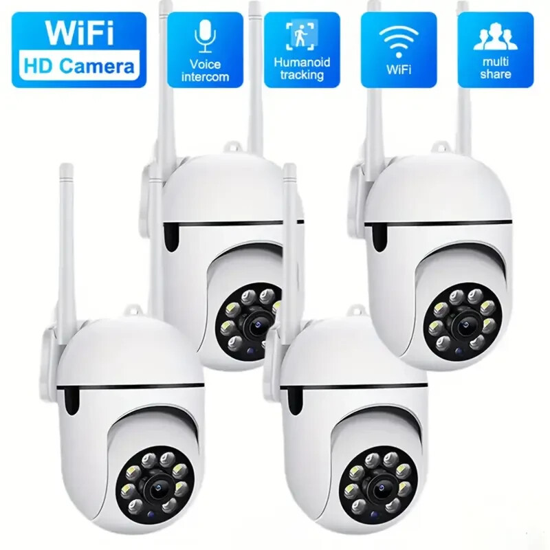 4-Pack YI IoT APP Compatible 1080P HD WiFi Security Cameras, FREE SHIPPING!-image