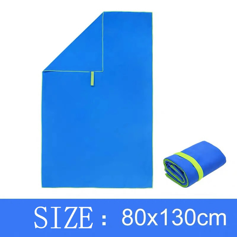 Sports Microfiber Quick Dry Pocket Towel Portable Absorbent Large Towel New