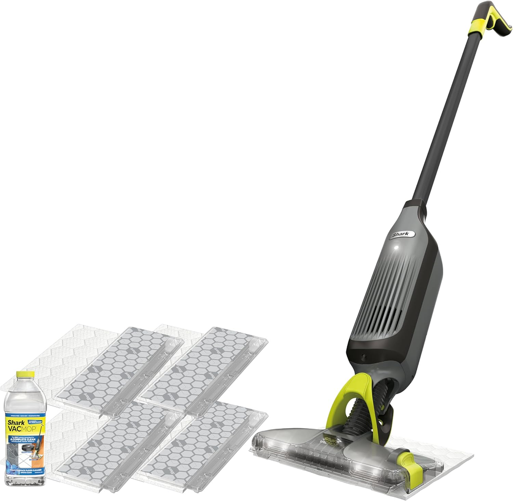 VACMOP Pro Cordless Hard Floor Vacuum Mop with On-Demand Spray and Headlights, I