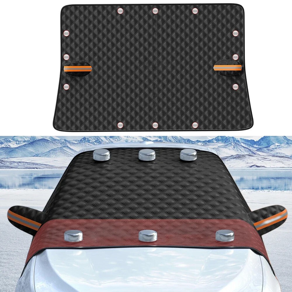 Universal Magnetic Car Windshield Snow Cover for Frost and Ice Protection