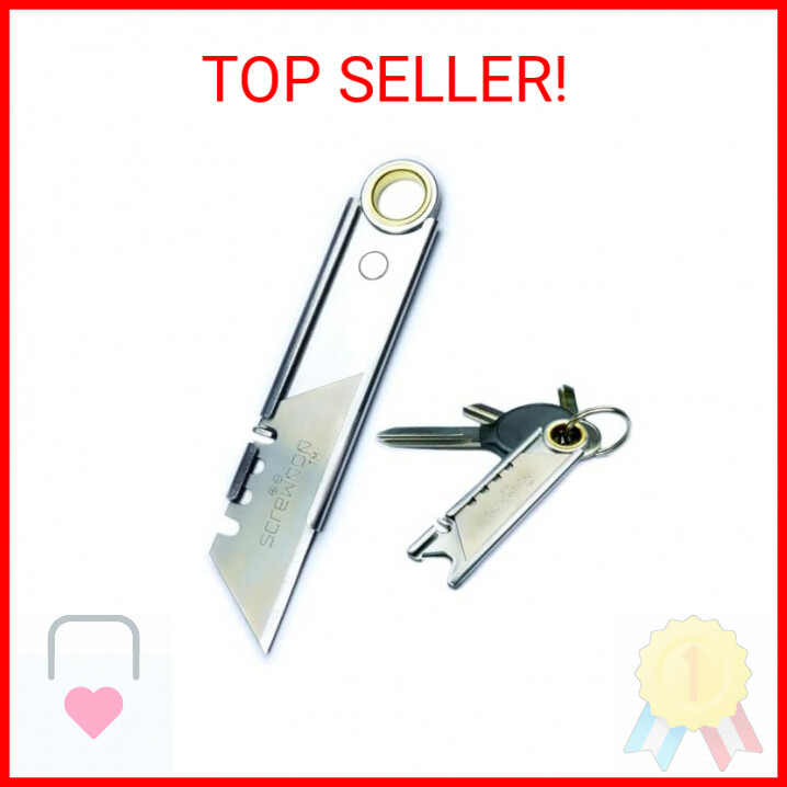 Ron's Magtrak Utility Pocket Knife 3.0 with Keychain & Carabiner