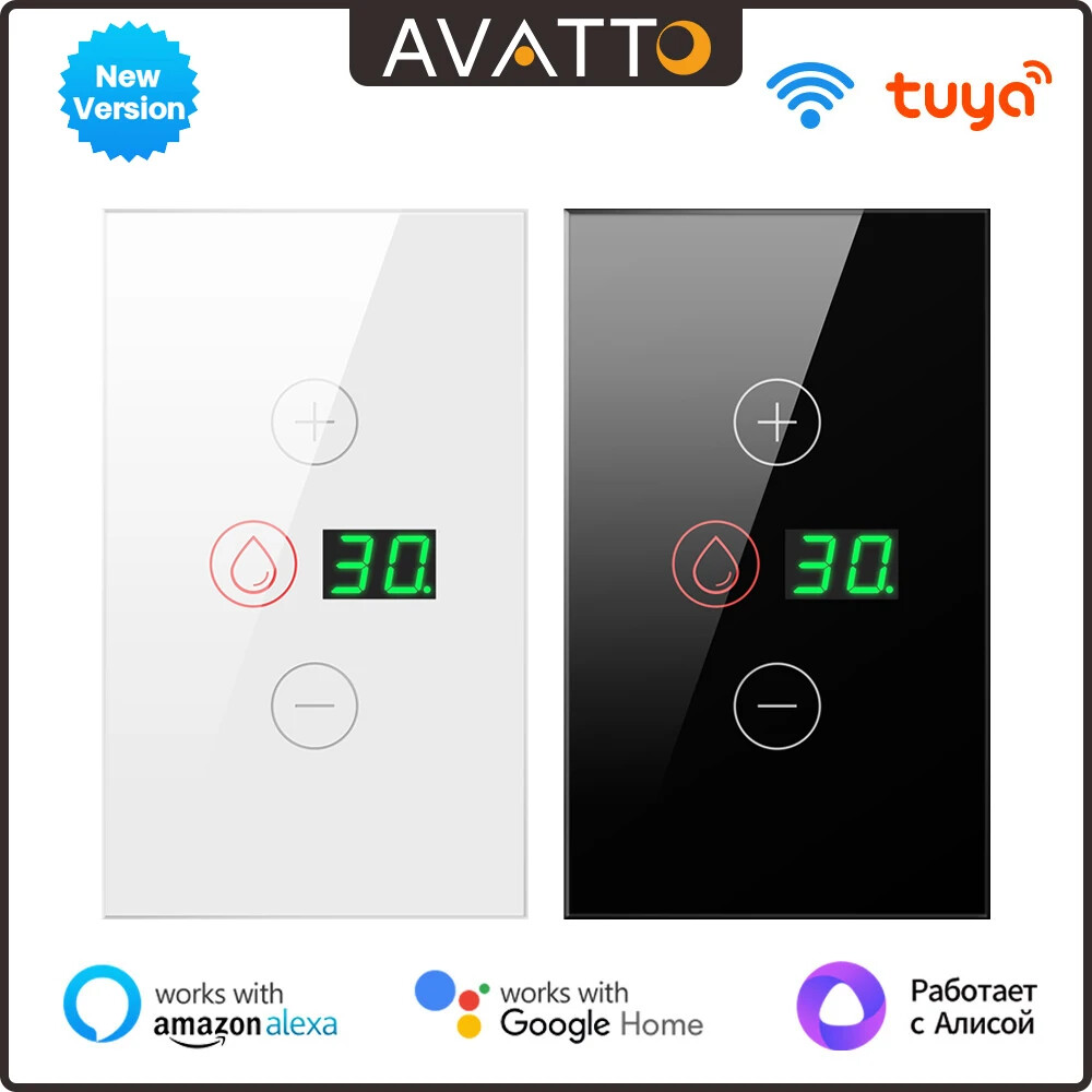 Smart WiFi Boiler 4400W with Tuya App Control for Smart Homes