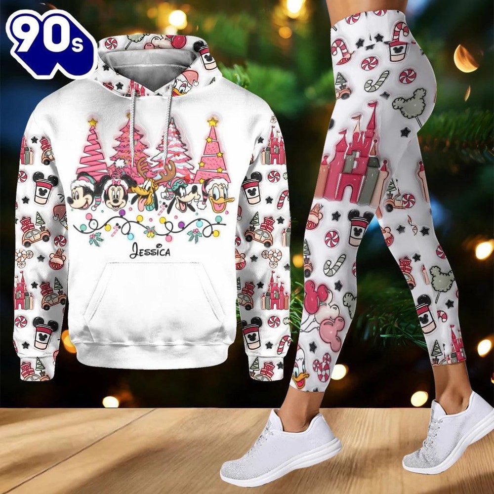 Christmas Is Coming To Mousetown - Personalized Mickey Mouse Hoodie and
