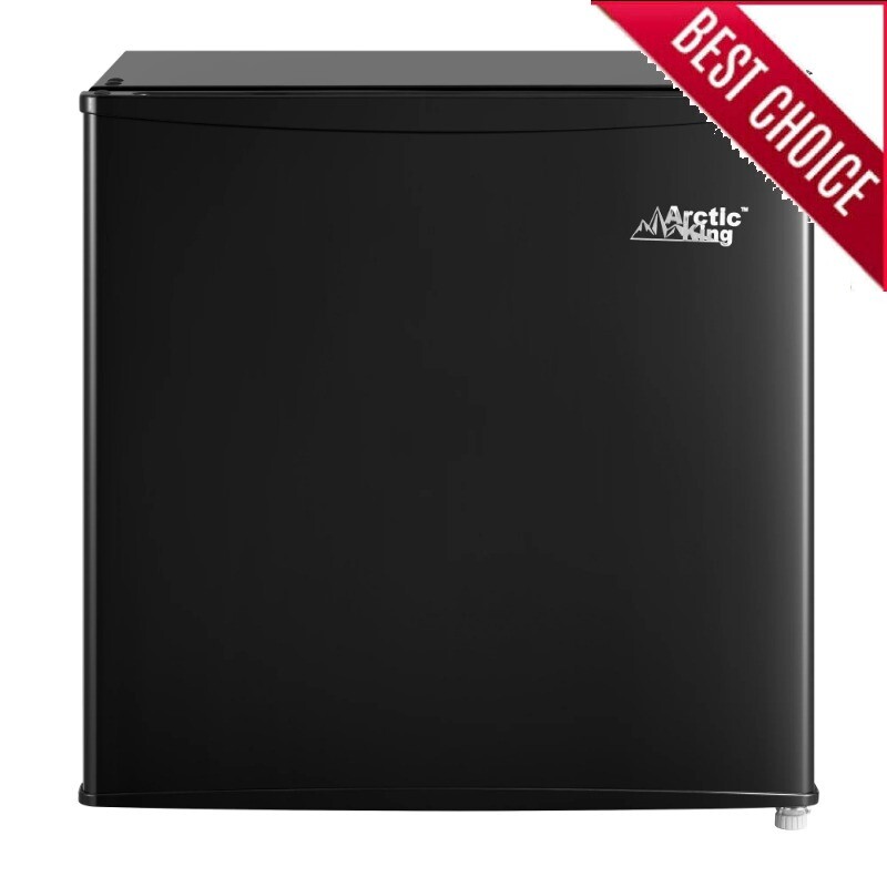 Compact Mini Fridge No Freezer Adjustable Shelves Energy Efficient E-Star New