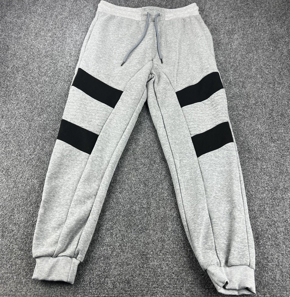 Rocawear Sweatpants Mens Medium Fleece Joggers Athletic Tapered Training Gym