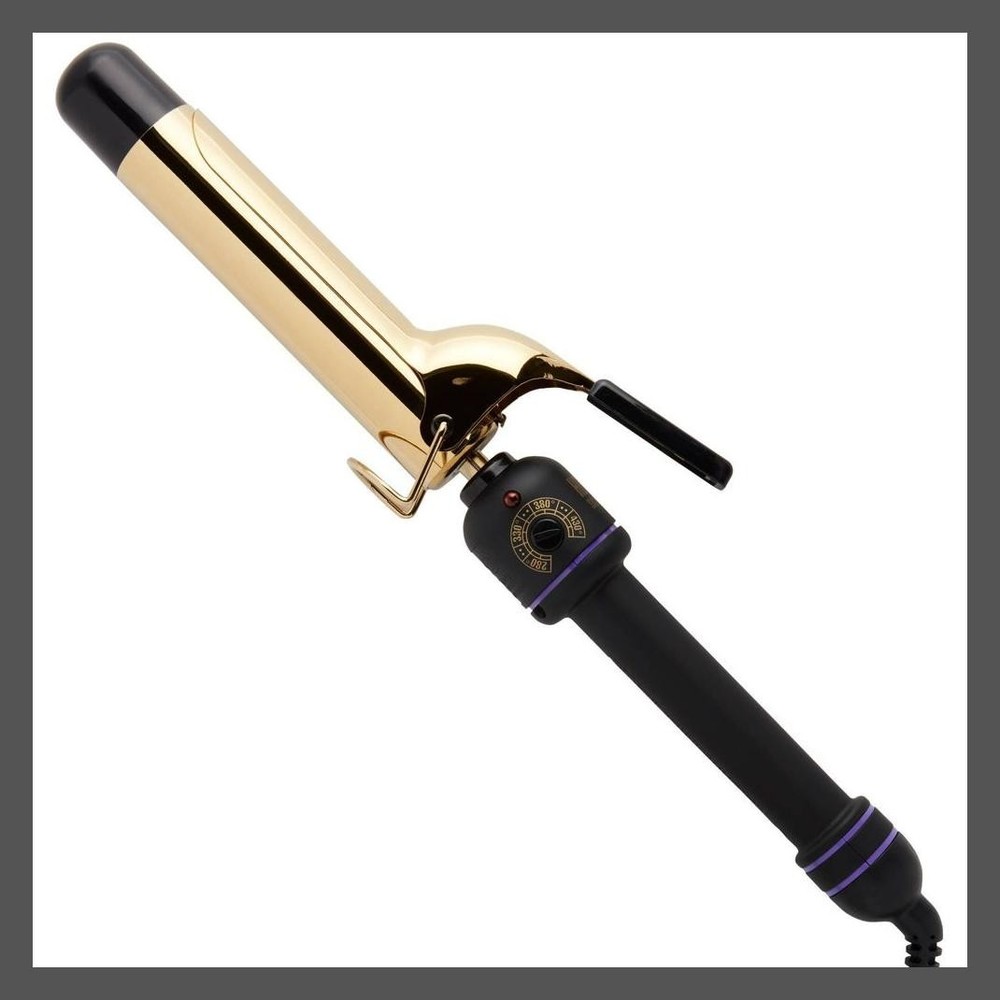 Hot Tools Pro Gold 1-1/4 Inch Curling Iron Wand HTIR1576 Signature Series