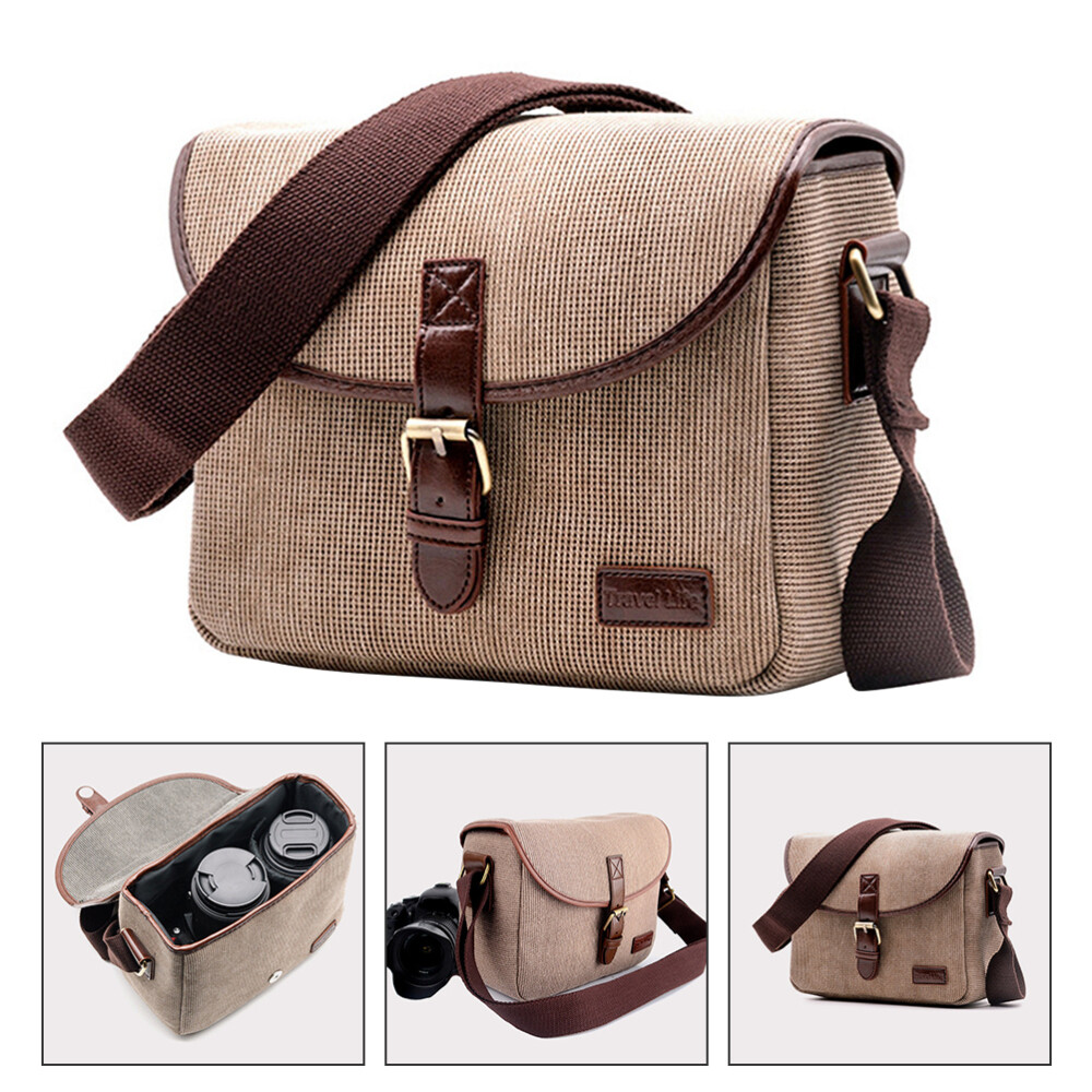 Canvas Bag Camera Storage Pouch Handbag Organizer Inserts Accessories for Tote