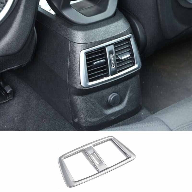 Frame Trim Matte Silver Inner Rear Seat Air Outlet Vent For BMW 2 Series Touring