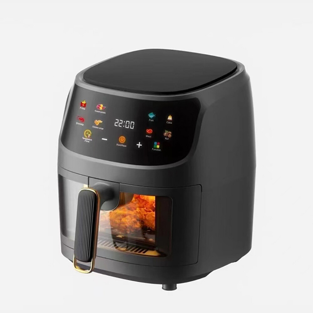 Large capacity SILVER CREST cross-border English new product 8L visual air fryer-image