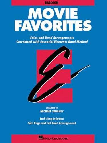 Essential Elements Movie Favorites: Bassoon by Hal Leonard Corp: Used