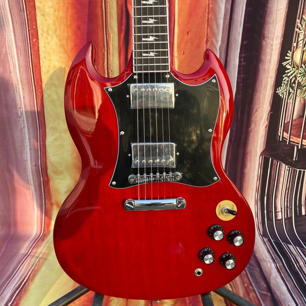 Custom Shop Angus Young SG Red Electric Guitar US warehouse fast shipping Y