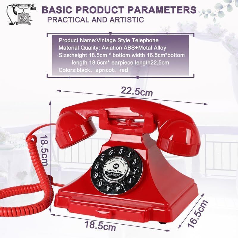 Audio Guest Book Phone for Weddings, Rentals Confessions (Not Included)