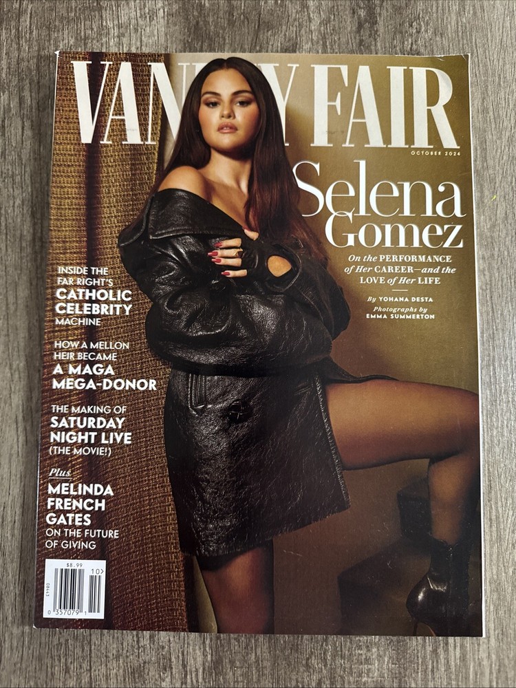 VANITY FAIR MAGAZINE OCTOBER 2024 SELENA GOMEZ