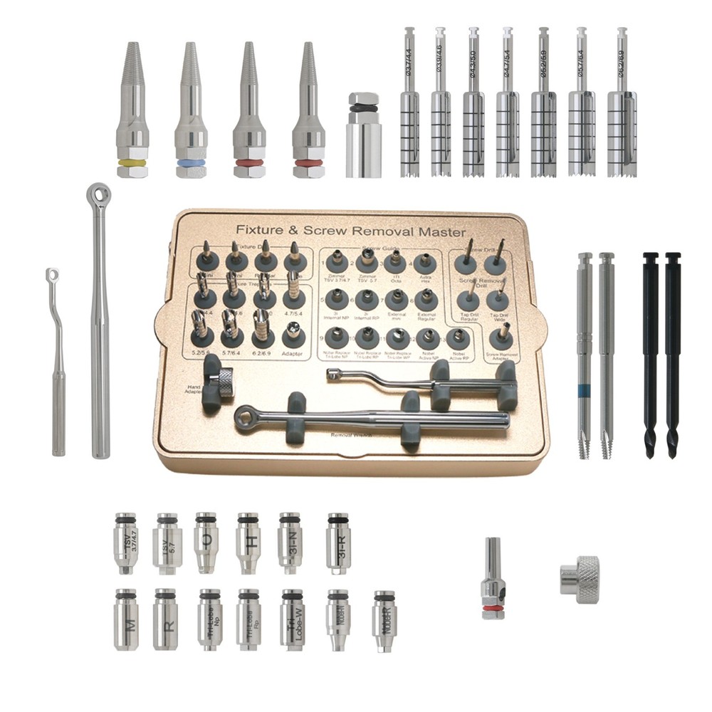 Implant MCT Rescue Kit Fixture Screw Removal Master Fit Any System 3i Astra MIS