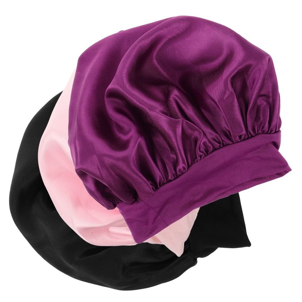 Soft Hair Cap for Kids Baby Girls Sleeping Bonnet