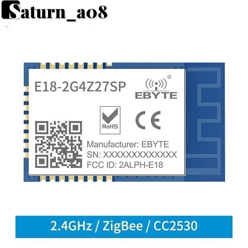 Zigbee 3.0 CC2530 2.4GHz 27dBm PA+LNA SMD PCB Mesh Module Smart Home IoT