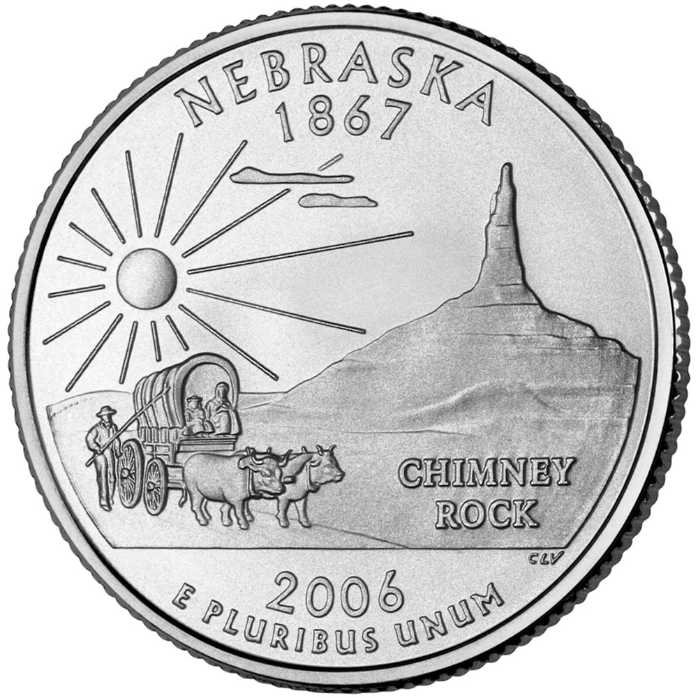 2006-D - Nebraska - U.S. State Quarter- UNC from US Mint