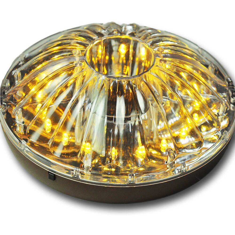 20 LED Rechargeable Camping Light Pole with Umbrella Mount  