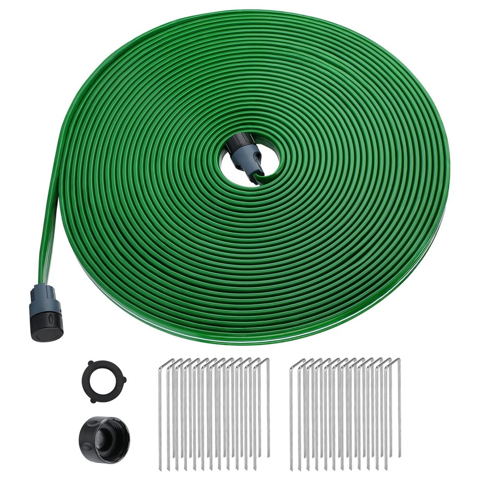 75ft Sprinkler Soaker Hose - Kink-Free, Save Water, Flexible - Heav... Fast Ship