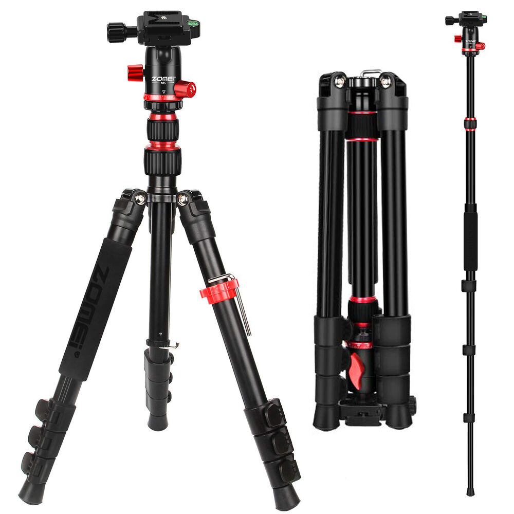 Zomei Camera Tripod Stand Travel Monopod Ball Head for Canon Nikon DSLR Camera