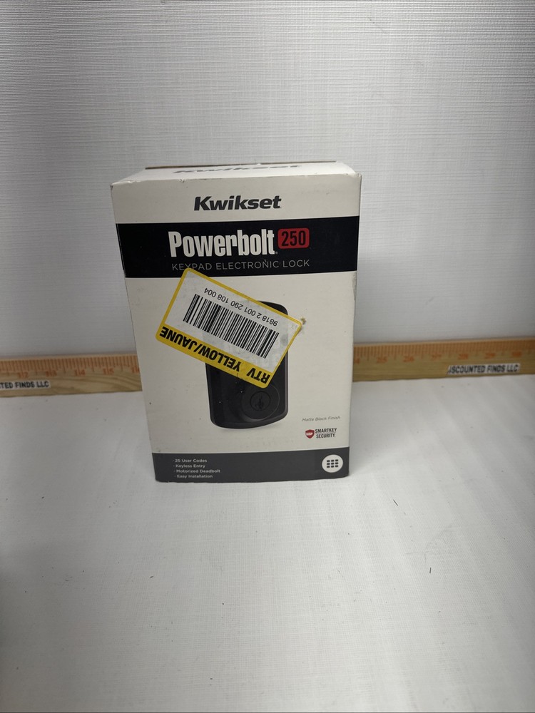 Kwikset 9250 TRS Powerbolt 250 Single Cylinder Deadbolt in Satin Nickel
