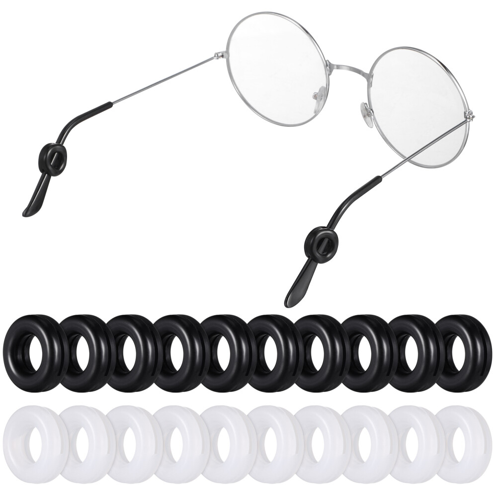 10 Pairs Eyeglass Ear Temples Safety Cushions for Secure Fit and Comfort