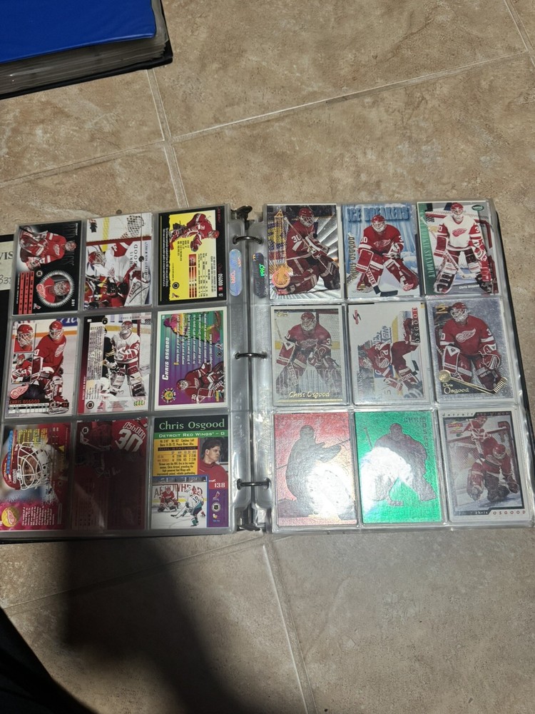 Lot of Hockey Cards In Binder