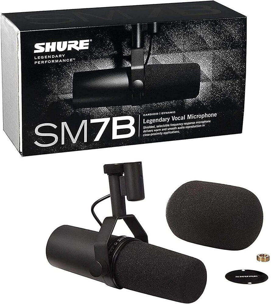 New Shure SM7B Dynamic Vocal / Broadcast Microphone Cardioid Free Shipping
