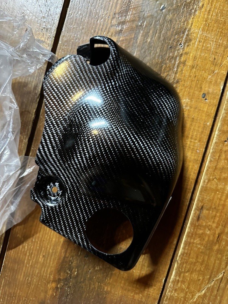 Password JDM carbon fiber ABS cover Subaru Wrx STi 2008 - 2014-image