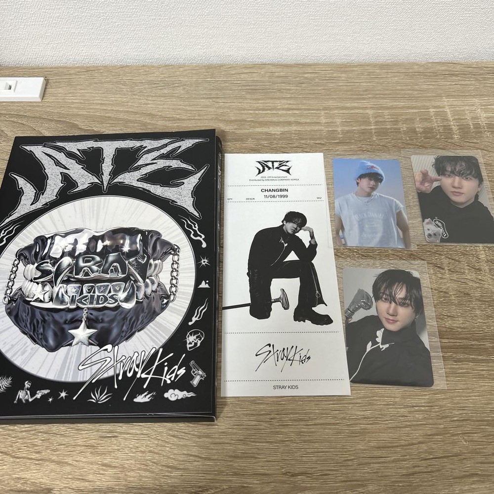 Straykids Ate Changbin Normal Edition Album Receipt Tawareko