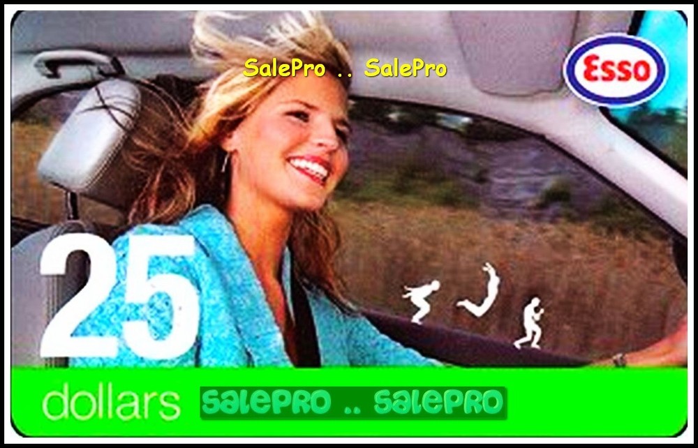 Esso Canada 2007 Happy Customer Gas Station Limited Edition Collectible Gift Card-image