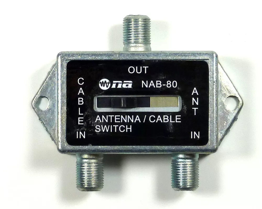 Philmore Coaxial A/b Game Antenna Cable TV CATV Switch