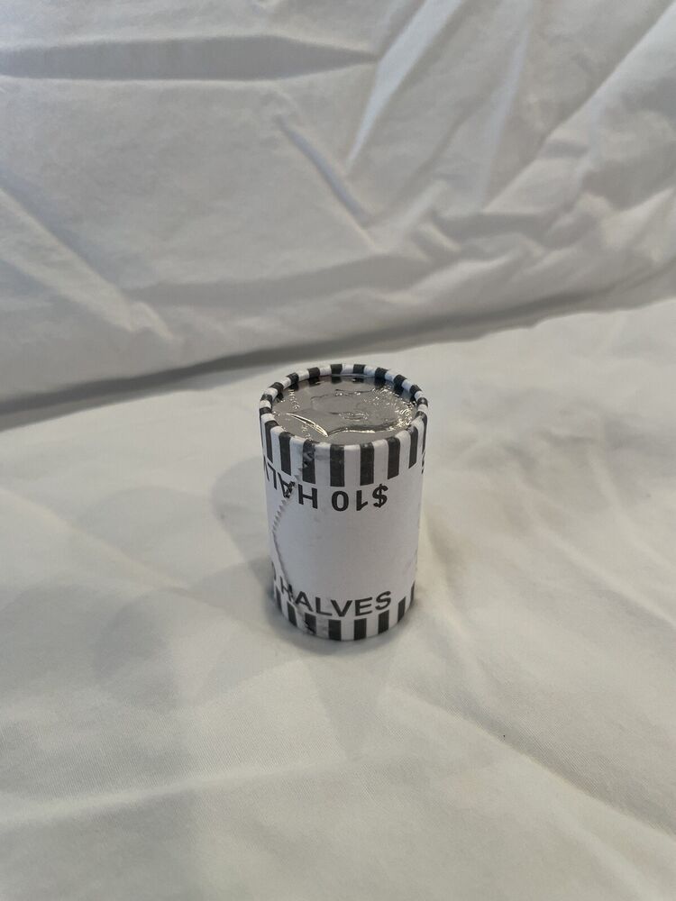 1 Roll Half Dollar Coins $10 FV bank sealed Loomis/Brinks 20 Coins US Currency