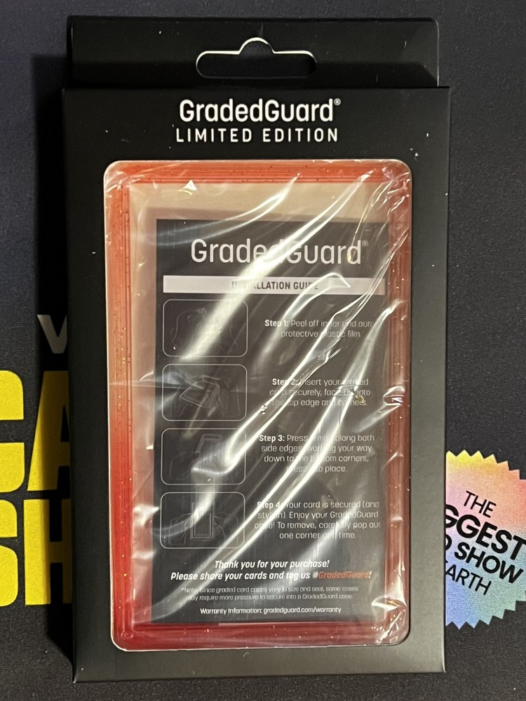 GradedGuard PSA Graded Card Case Guard Protector ROSE Limited Edition