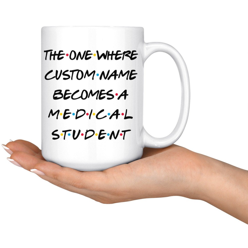 Personalized Medical Student Coffee Mug Medical Student Present Gift Best