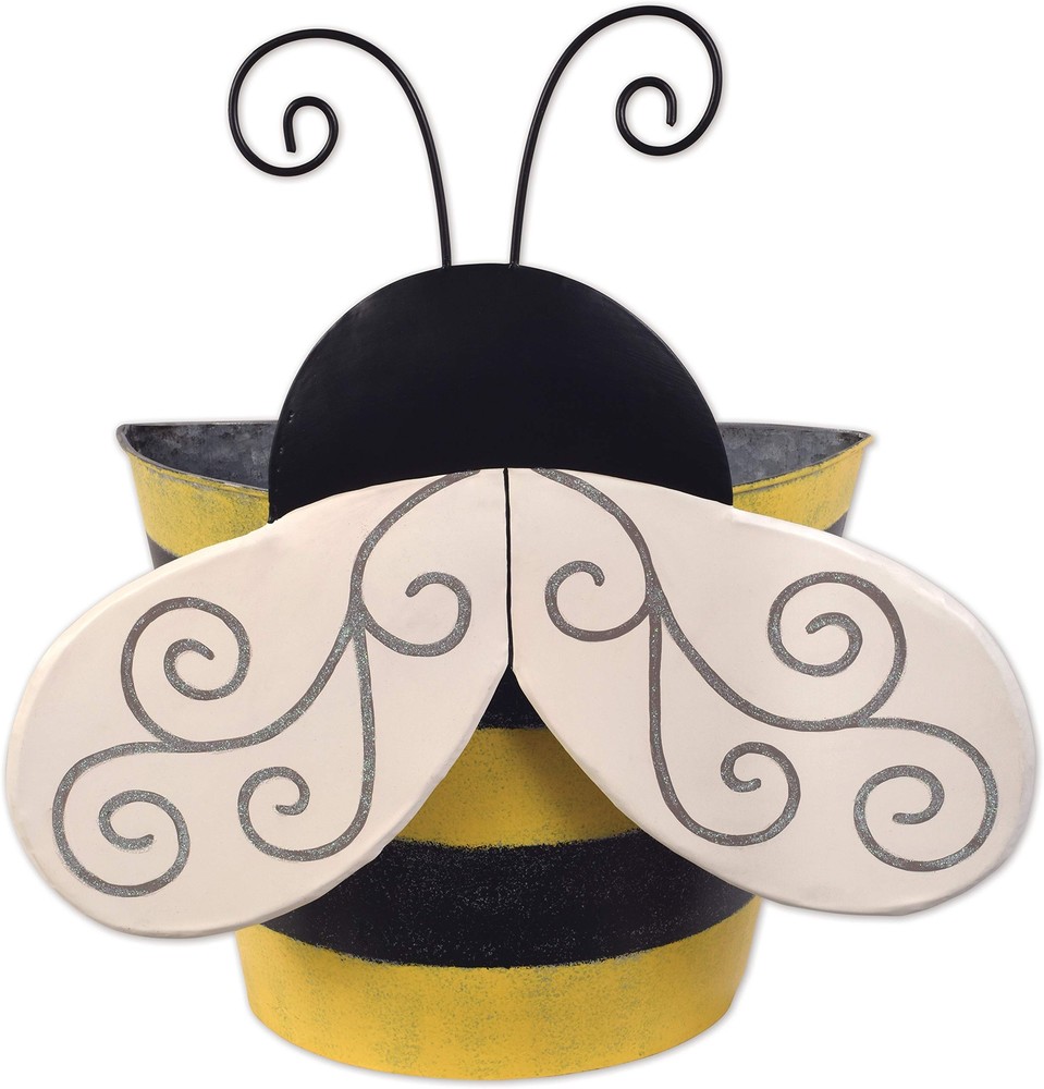 93305 Country Garden Wall Planter, Bee