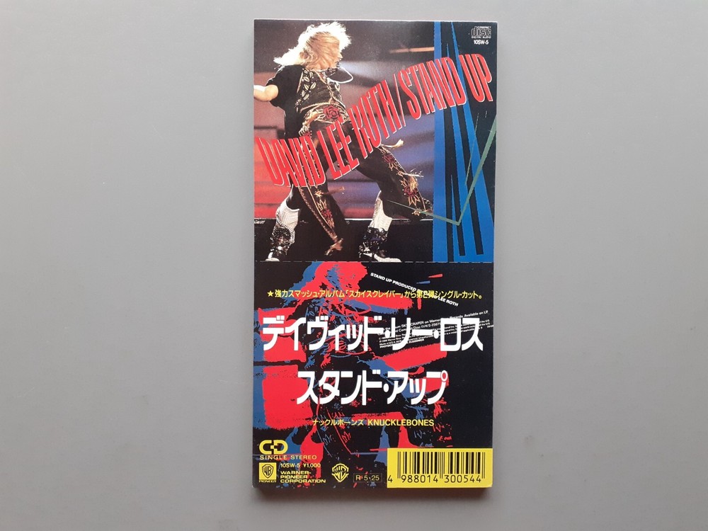 DAVID LEE ROTH Stand Up Japanese 1988 Warner Bros 3