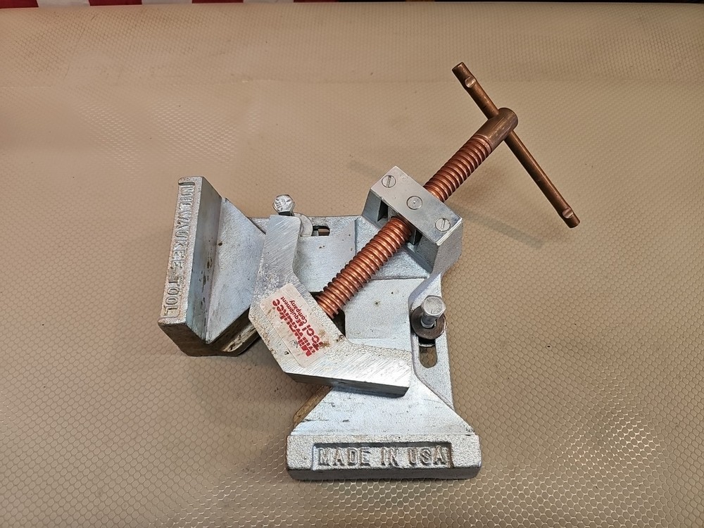 Milwaukee WSM-9 USA Made Welding Vise & Angle Clamp - Bessey Style $220 MSRP