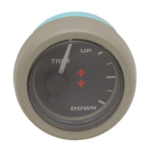 Faria Boat Trim Gauge GP7257A | Mercury Yamaha Bayliner 2 Inch Black