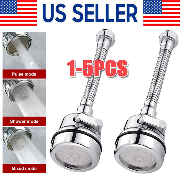 Water Saving Kitchen Tap Aerator Nozzle Sprayer Extender