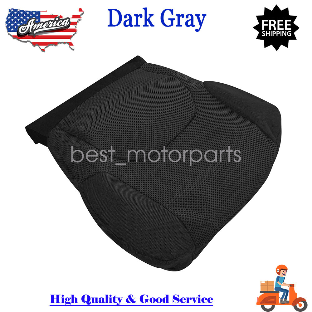 Driver Side Bottom Seat Cover Cloth Dark Gray For 2005-2019 Nissan Frontier New