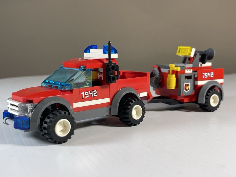 LEGO CITY Off-Road Fire Rescue Truck Building Set 7942