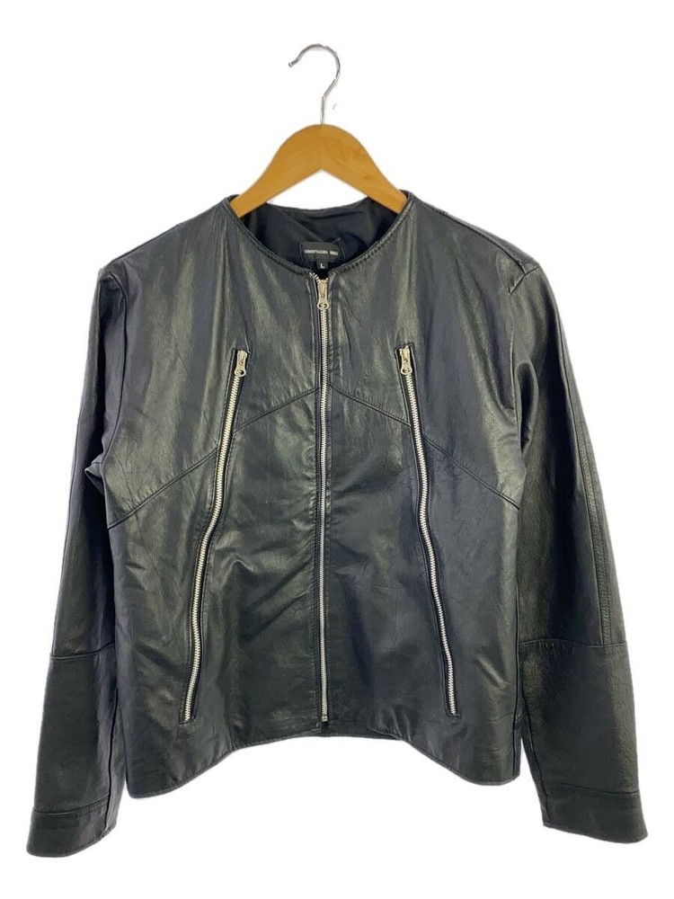Shimokitazawa Ringo Black Leather Blouson Jacket Size L