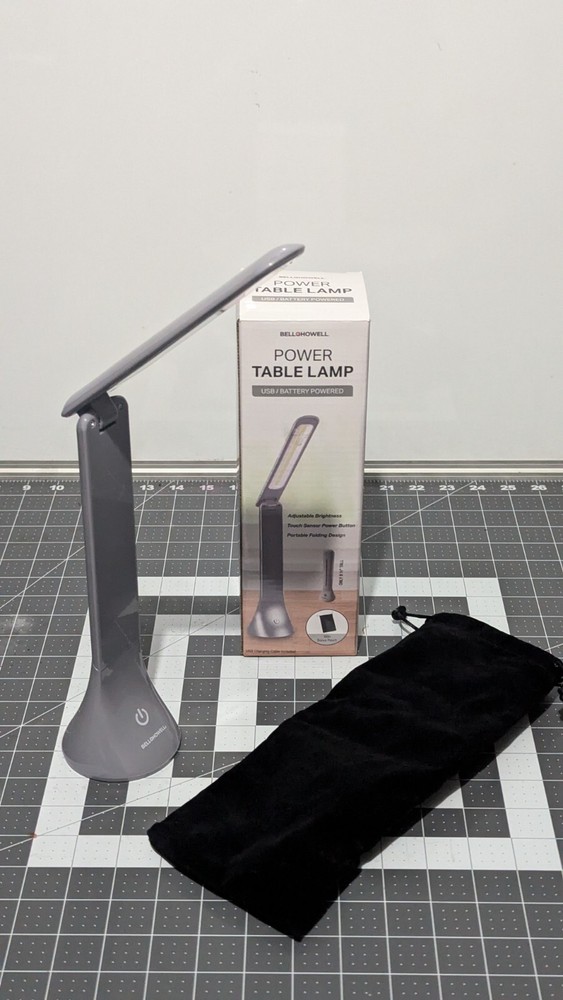 Bell & Howell (USB/Battery) Power Table Lamp 9.5