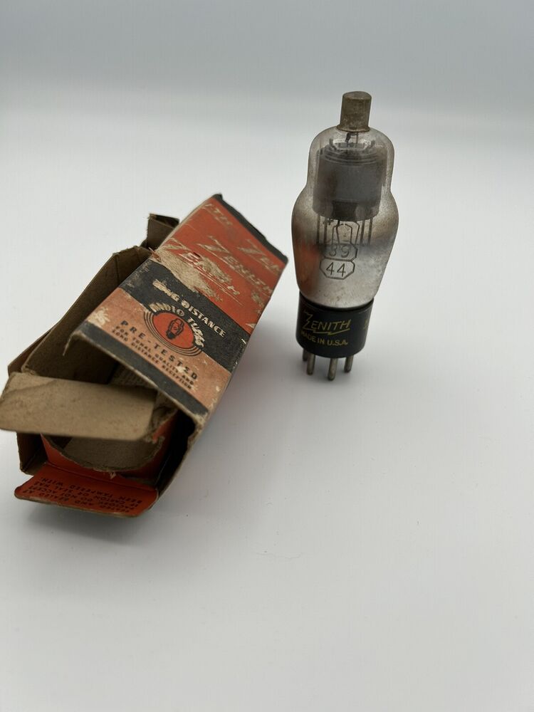 Vintage Zenith 39/44 VT-49 139 NU239 Pentode Radio  Audio Vacuum Tube Valve- B