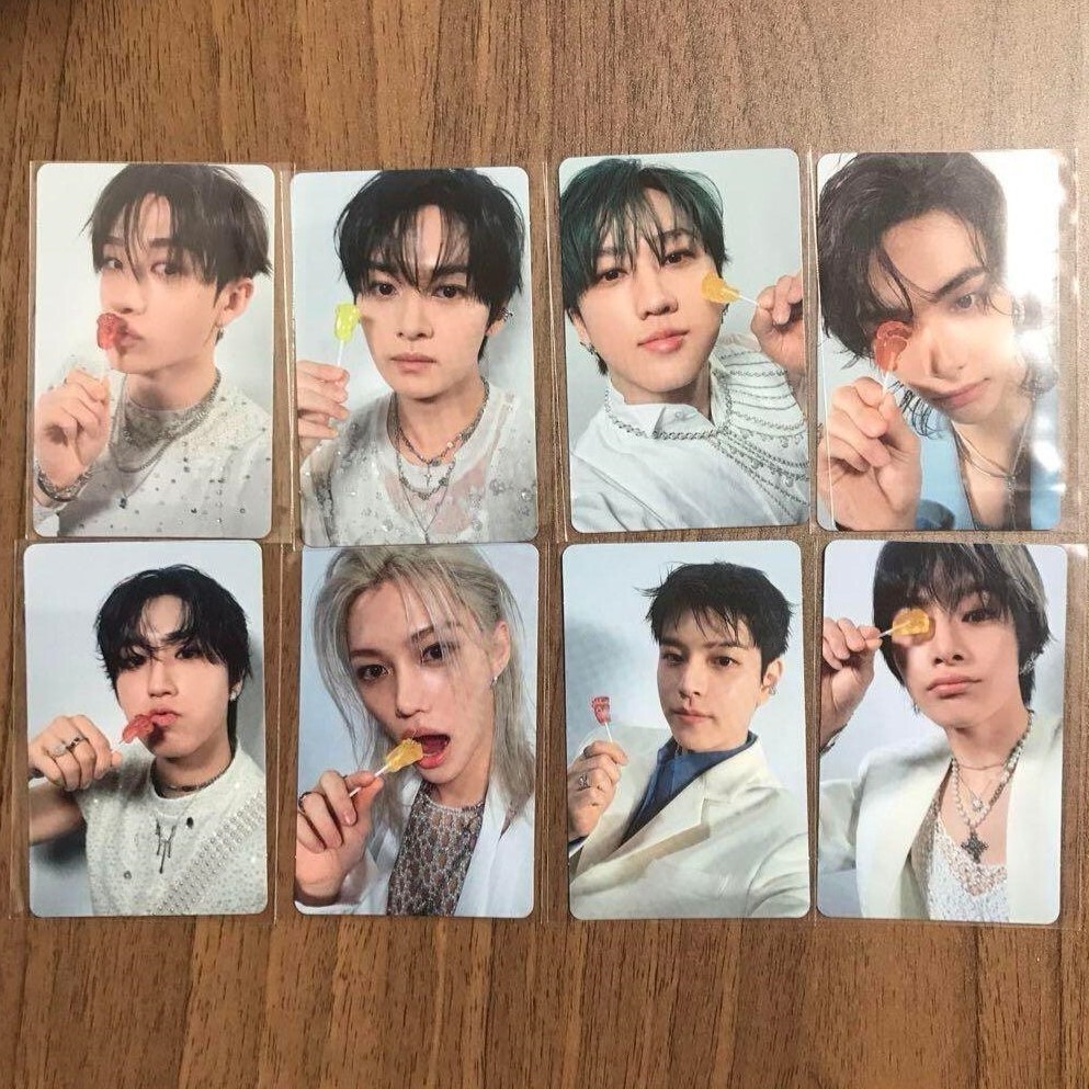 Stray Kids Giant STANDARD ver. Official Photocard Photo Card PC Full set 8ea