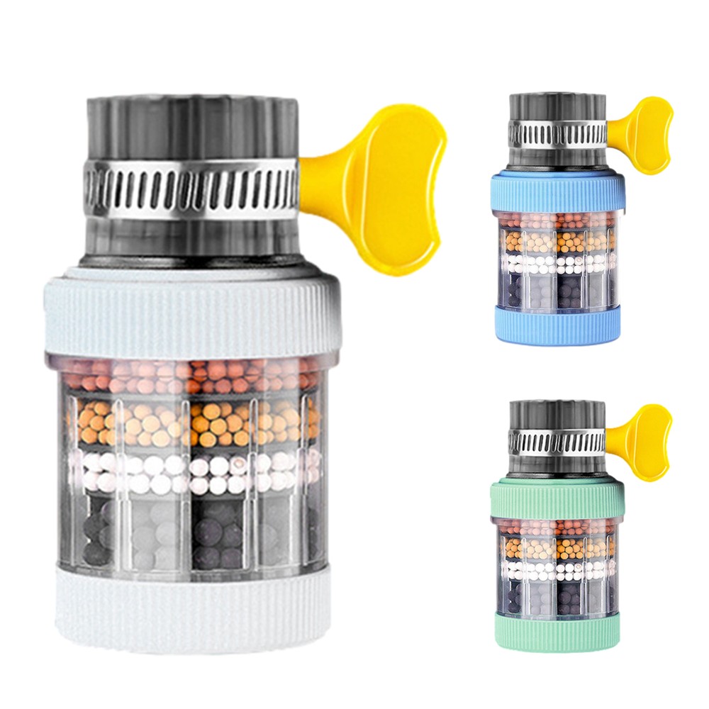 Water Filter for Sink Carbon Kitchen Water Sink Filter Anti-Splash Purifier