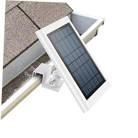 Gutter Mount for Ring Solar Panel, Adjustable Weatherproof Aluminum Alloy
